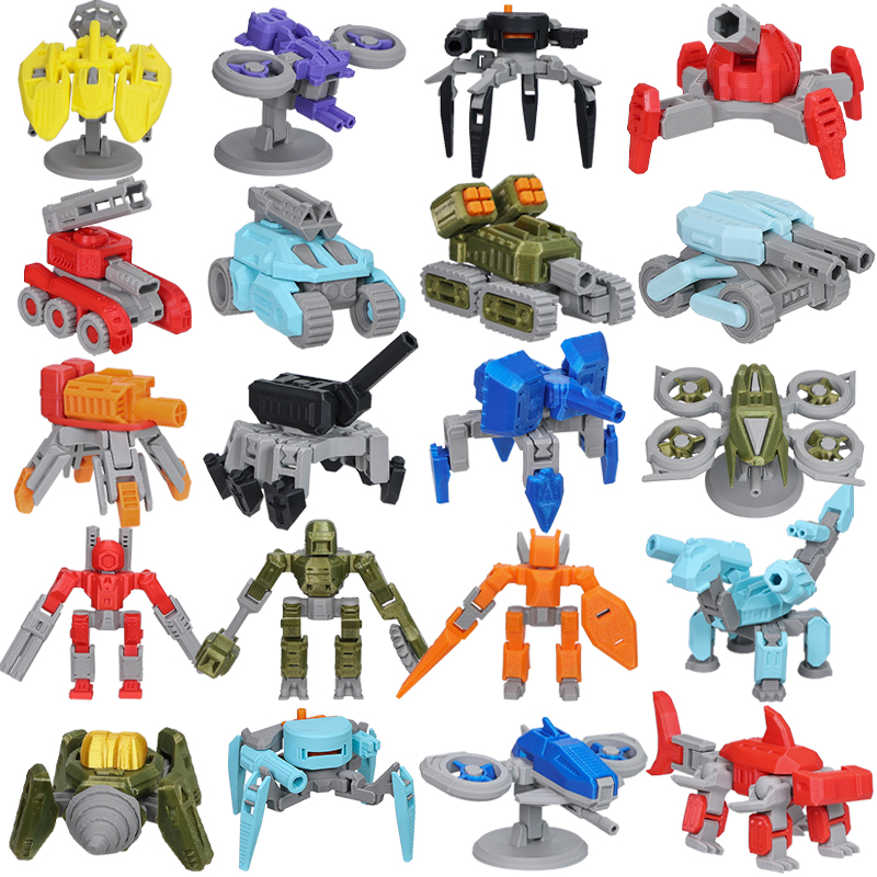 Drone 3D Modeling - 3D Baskılı Mini Savaş Makinesi Mecha