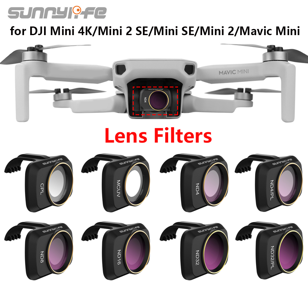 Drone Ndvi - DJI Mavic Mini 4K/2/SE için Sunnylife