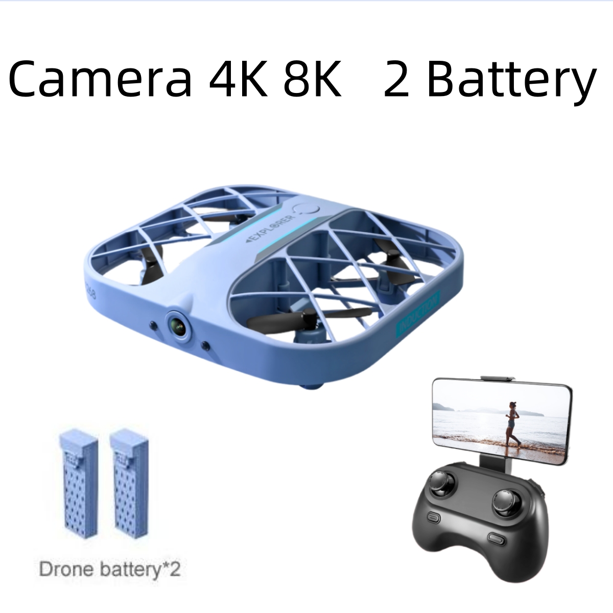 Drone Lidar - JJRC H107 FPV RC Drone, 2