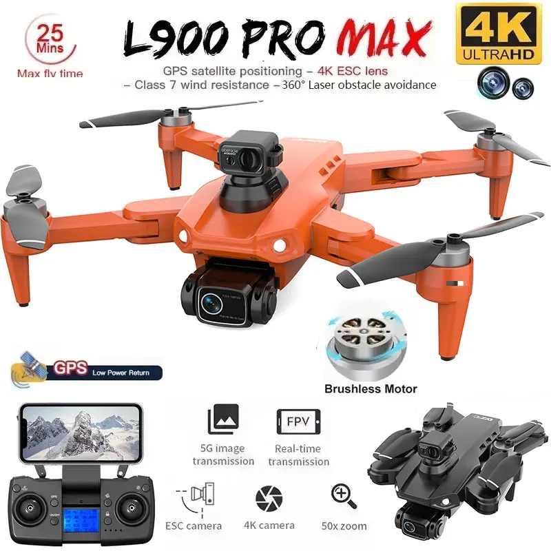 L900 Pro MAX GPS Drone 4K Prof - Drone Multispectral incelemesi ve fiyatı