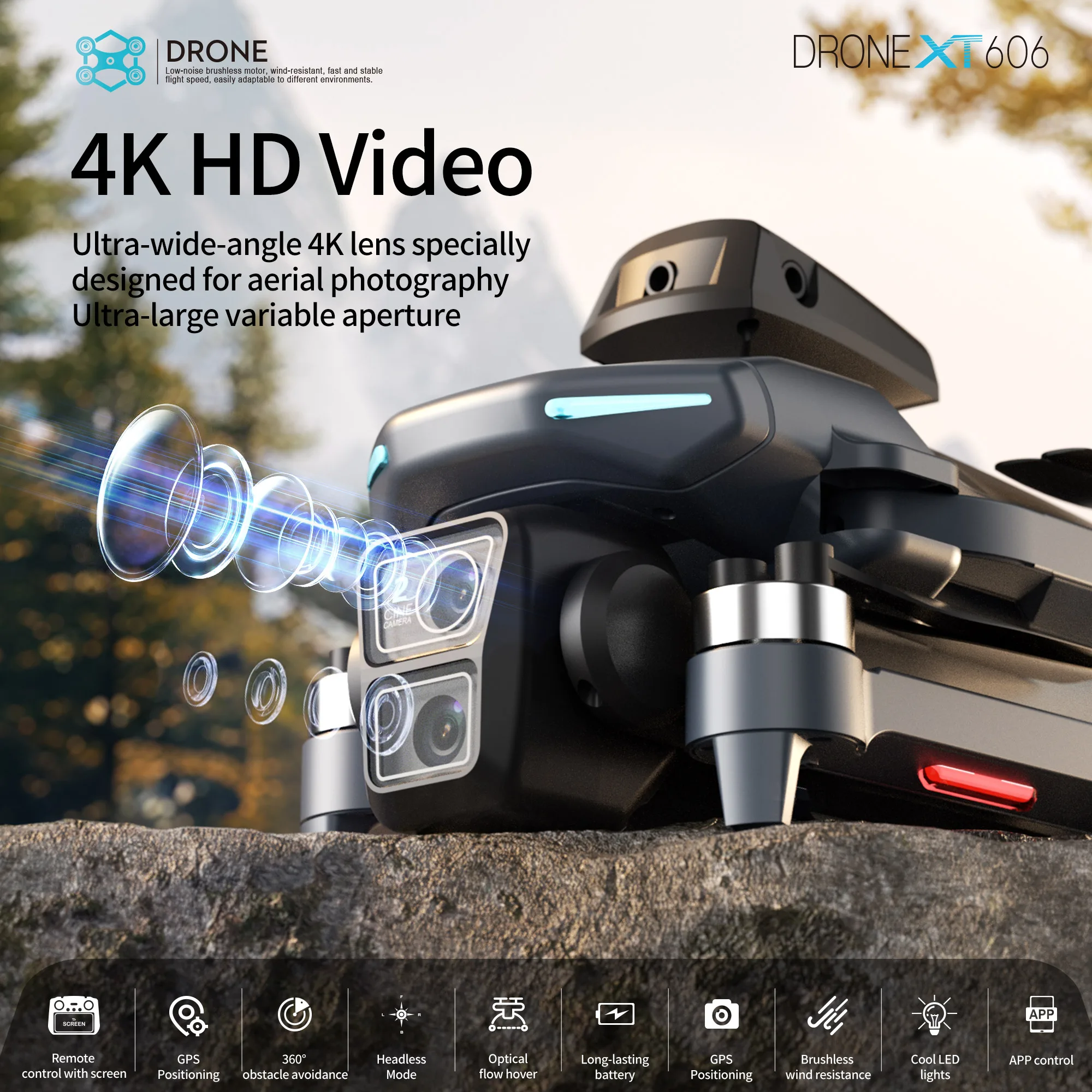 Lenovo XT606 Drone Profesyonel - Drone Multispectral incelemesi ve fiyatı