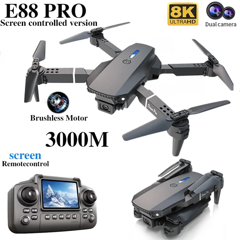 Profesyonel E88 PRO Drone ekra - Drone Lidar incelemesi ve fiyatı