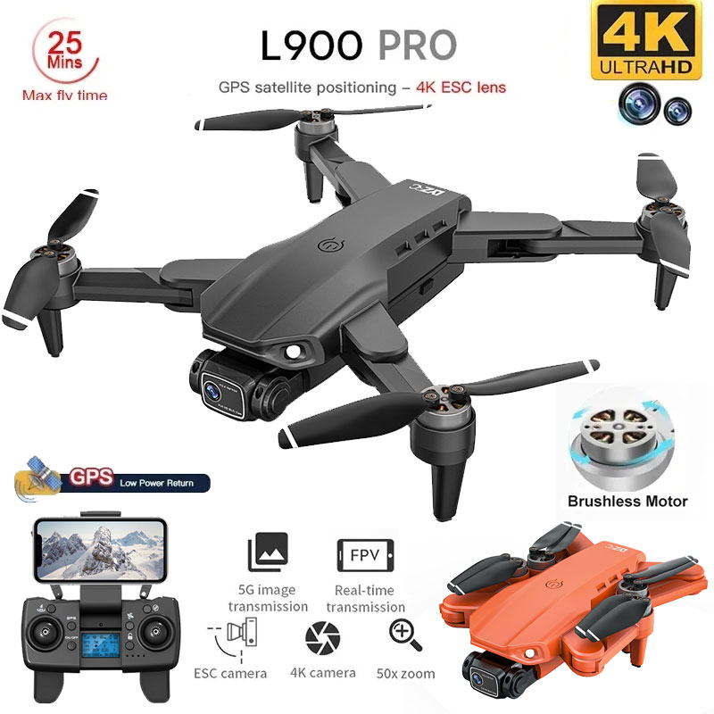 L900 Pro GPS Drone 4K profesyo - Drone Lidar incelemesi ve fiyatı