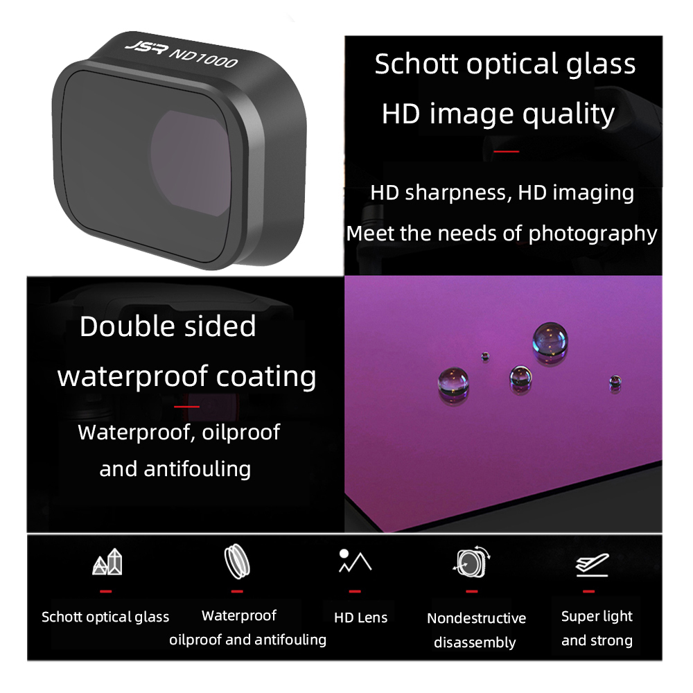Kamera Lens Filtresi DJI Mini  - Drone Ndvi incelemesi ve fiyatı