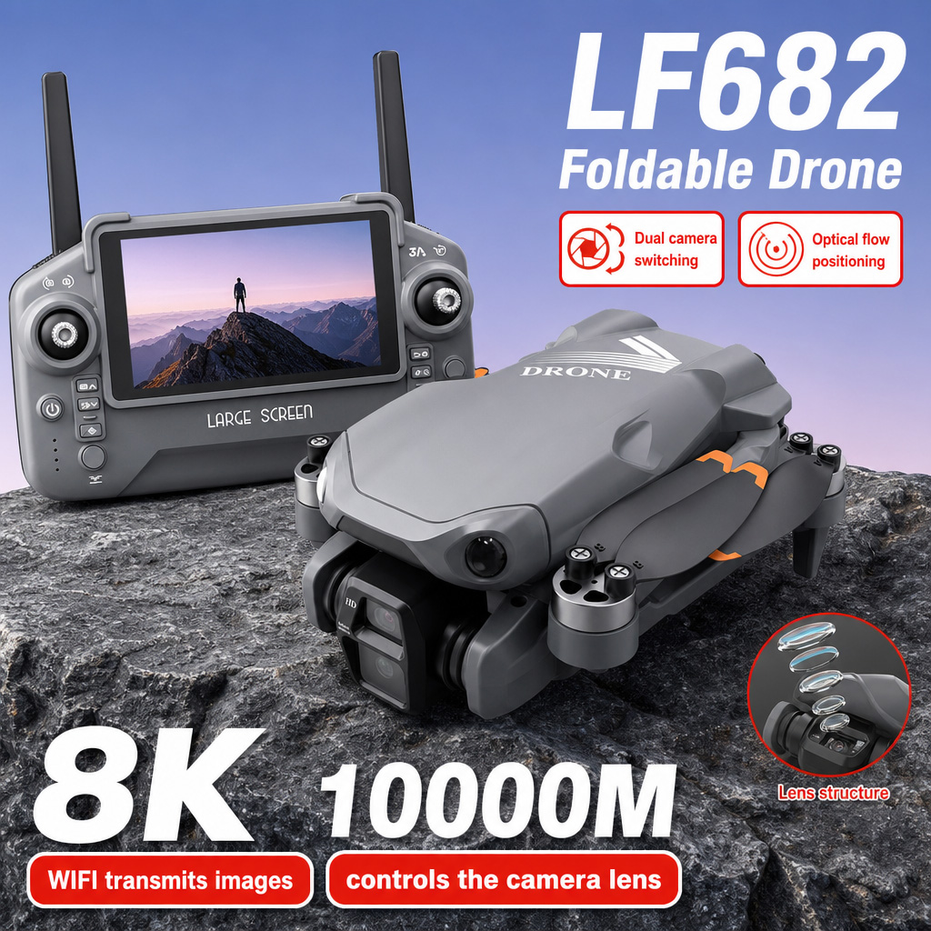 Hava Fotoğrafı LF682 Drone 8K  - Drone Video Production incelemesi ve fiyatı