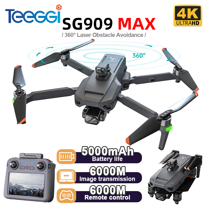 Teeggi SG909 MAX GPS Drone 4K  - Drone Lidar incelemesi ve fiyatı