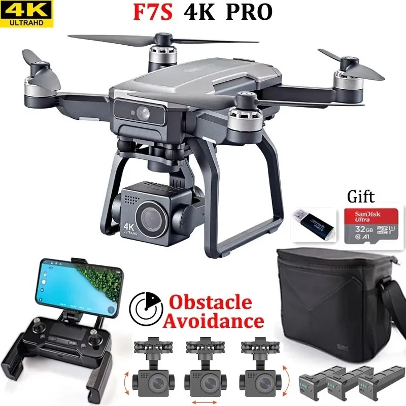 SJRC F7s 4K PRO Drone 4K gözle - Drone Lidar incelemesi ve fiyatı