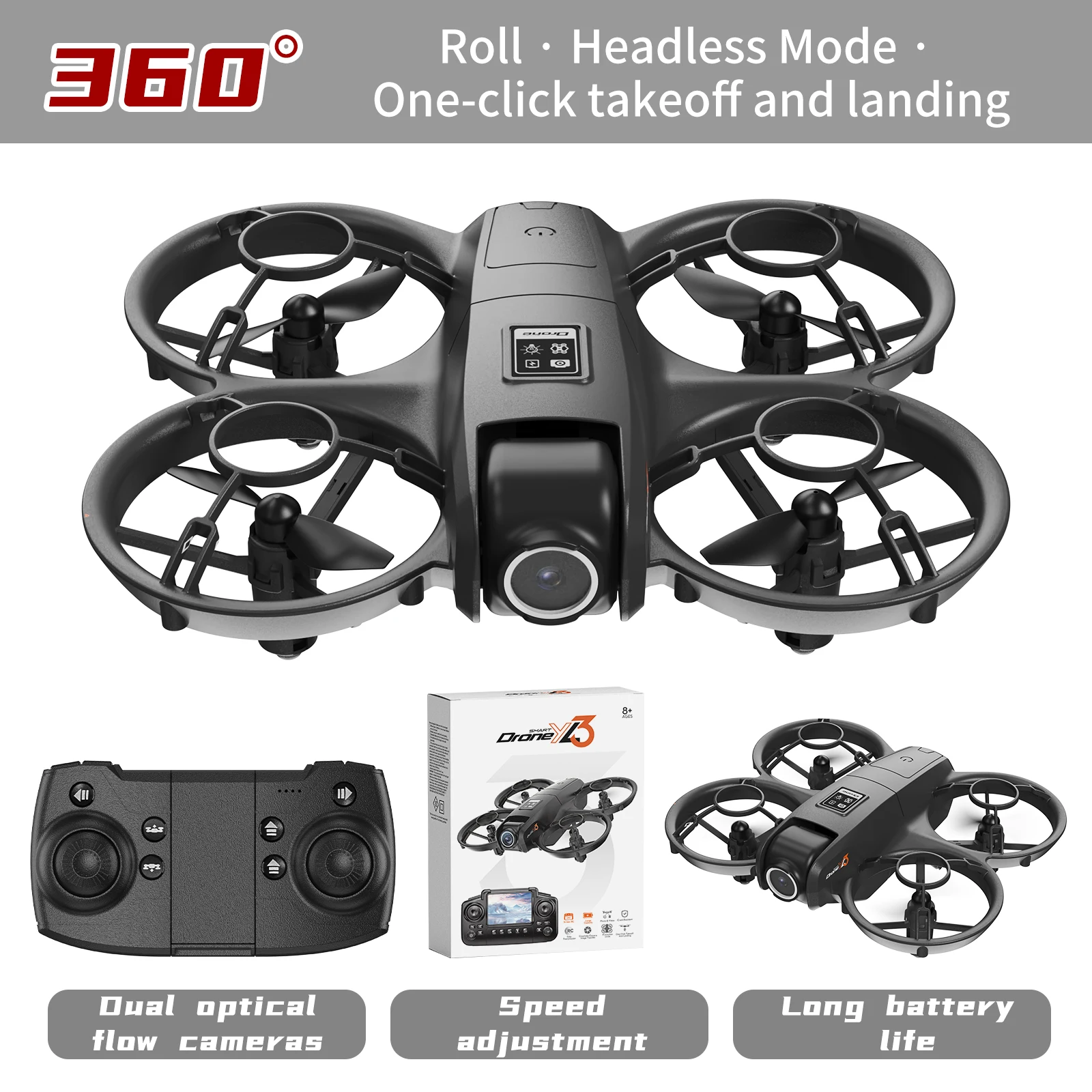 Yeni YL3 RC Drone 8K 1080P Gen - Drone Lidar incelemesi ve fiyatı